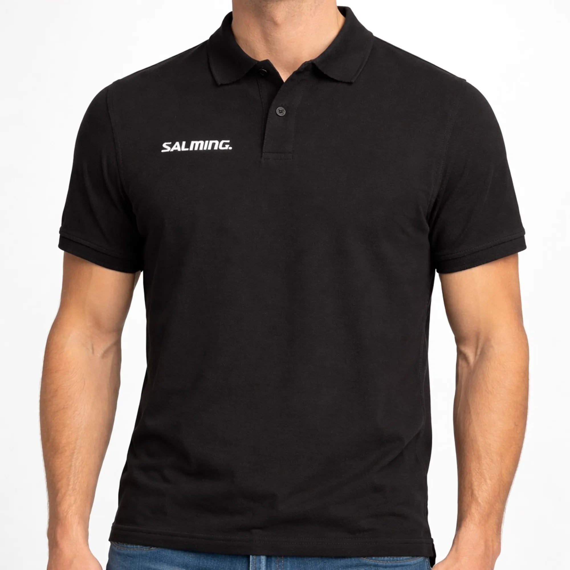 Salming Team Polo Poloshirt XS Bio-Baumwolle