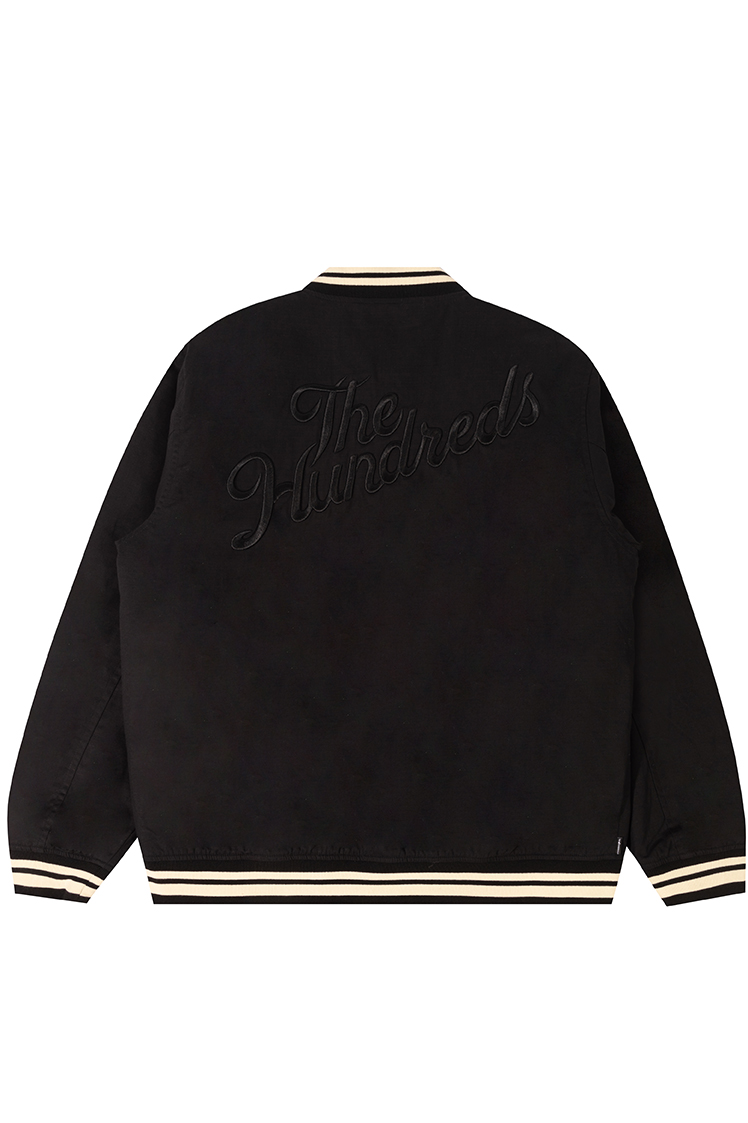 The Hundreds Outerwear Slant Sports Jacket Hellgrau Wattiert