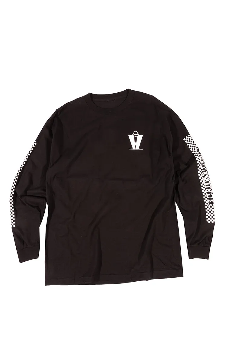 The Hundreds Hidden H L/S T-Shirt Langarm Schwarz 2XL