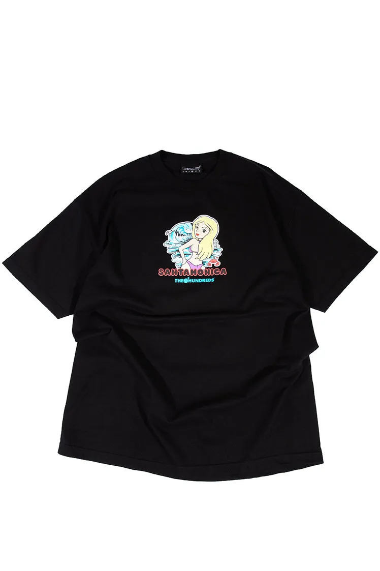 The Hundreds Santa Monica Beach T-Shirt Schwarz XL