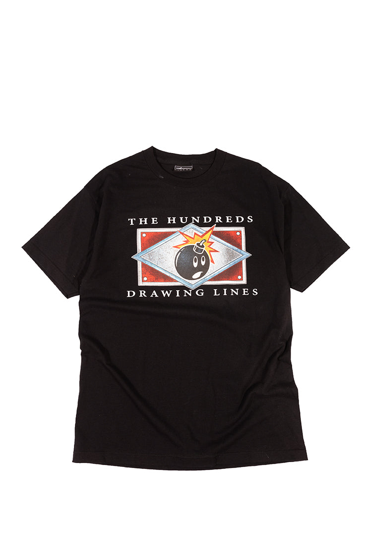 The Hundreds Coastal T-Shirt Schwarz L Surf Graphic