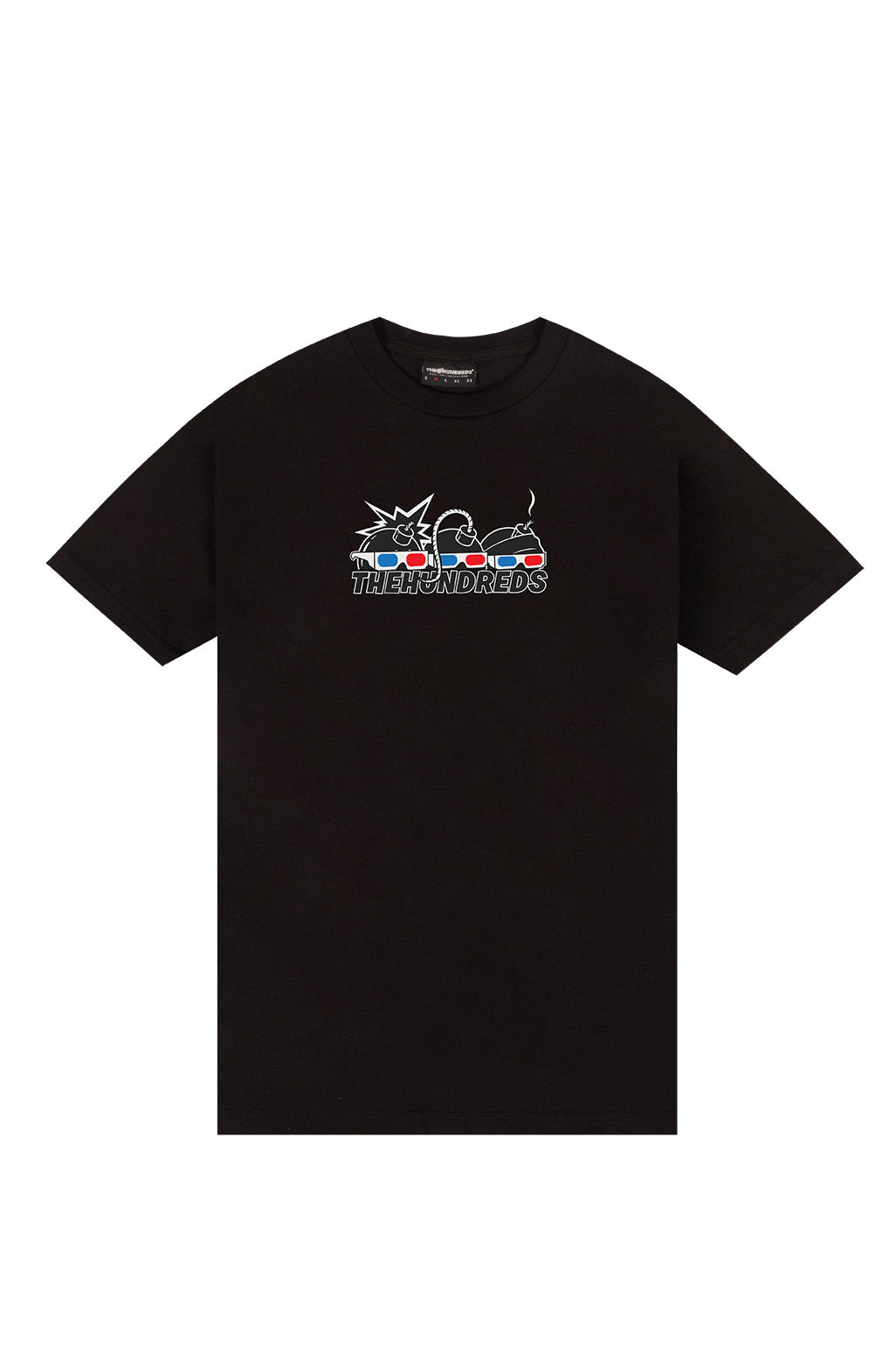 The Hundreds B Movie T-Shirt Schwarz mit Print S-XXL