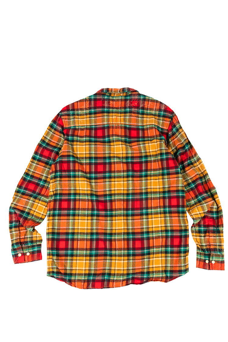 The Hundreds Sunset Langarmshirt Orange XL