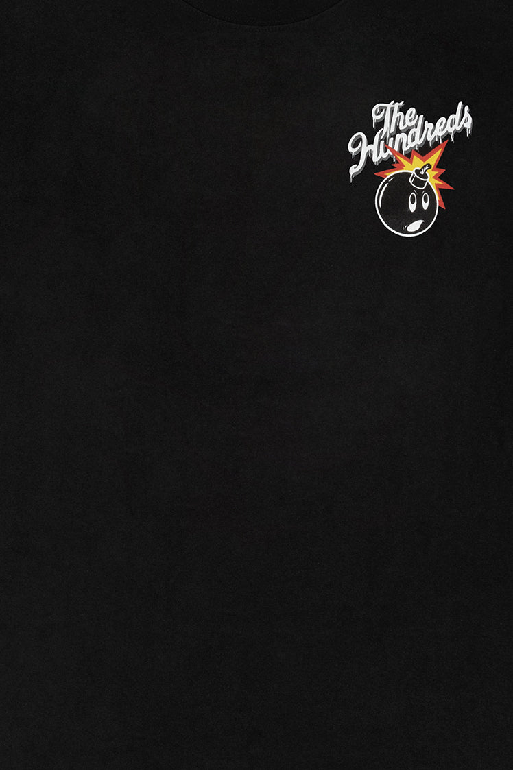 The Hundreds Graphic Tees BBOE T-Shirt Schwarz Oversized