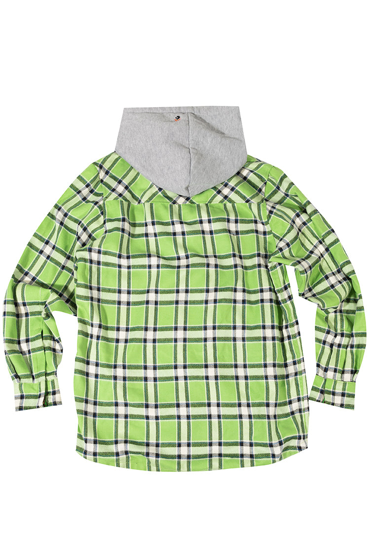 The Hundreds Shirts Public Label Karohemd grün L