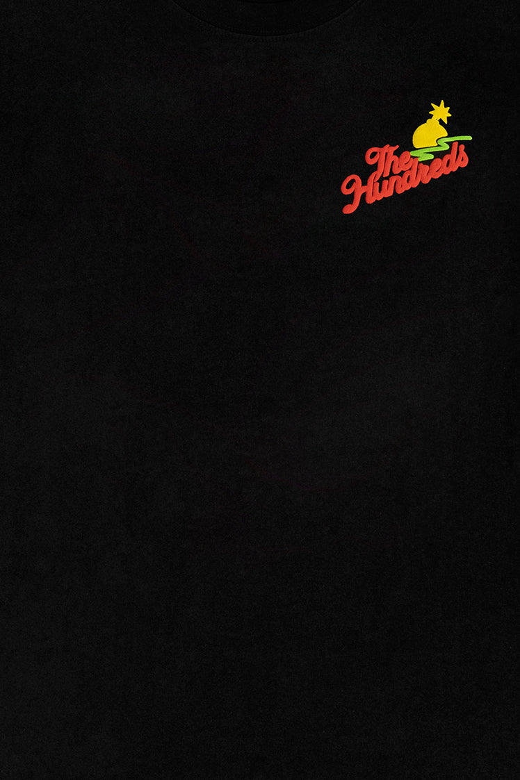 The Hundreds Graphic Tees Del Cientos T-Shirt Oversize Baumwolle