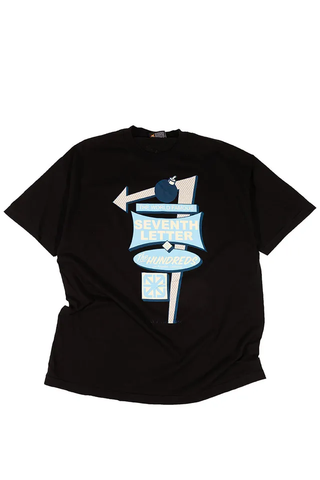 The Hundreds Sign T-Shirt Grafik schwarz XL