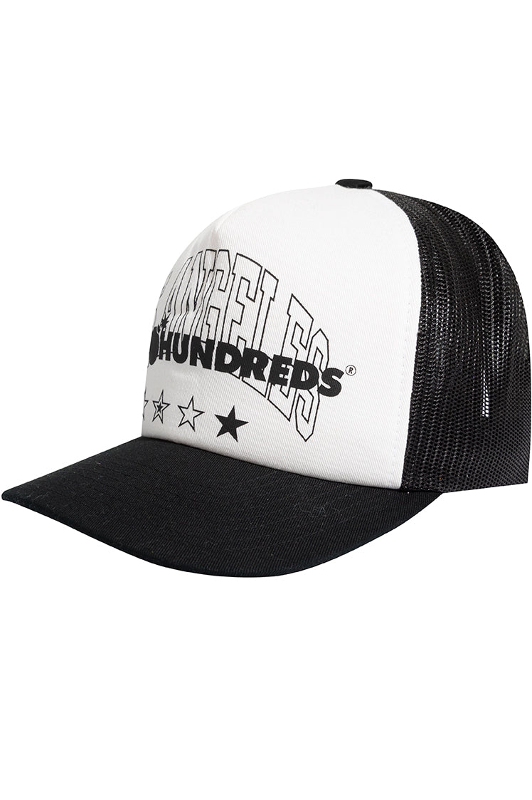 The Hundreds Loaded Trucker Snapback weiß OS Mesh