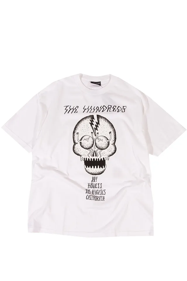 The Hundreds Jay Howell Skull T-Shirt Weiß XL