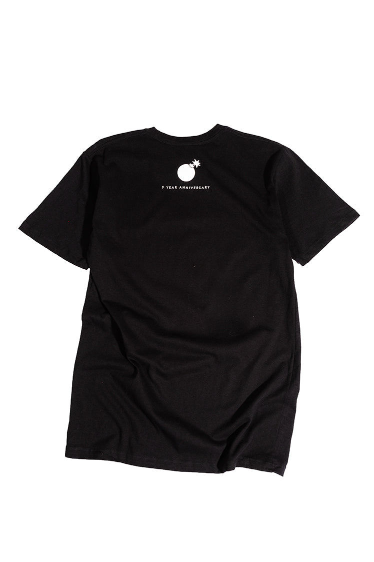 The Hundreds 9-Year Anniversary T-Shirt M Schwarz Limitiert