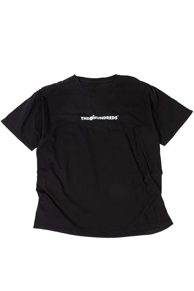 The Hundreds Small Bar Logo T-Shirt Schwarz XXL