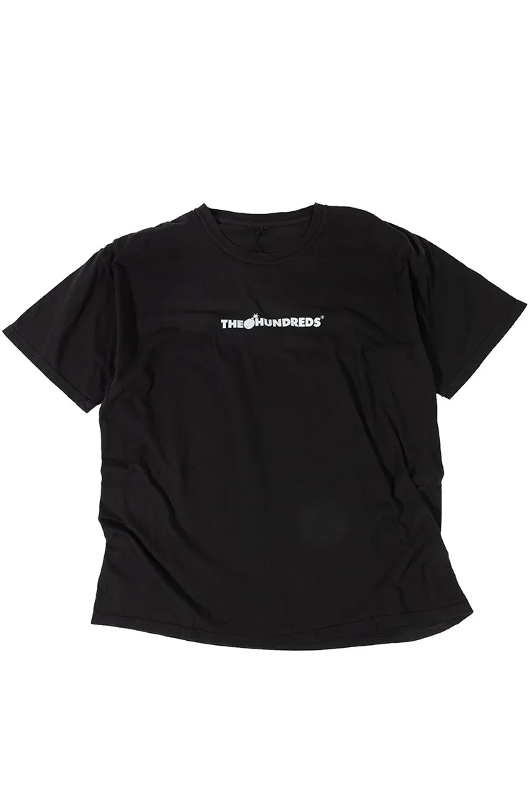 The Hundreds Small Bar Logo T-Shirt Schwarz XXL