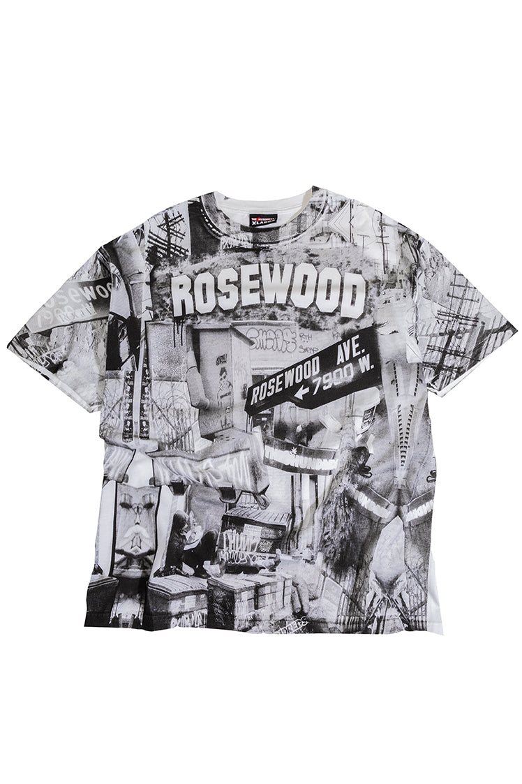 The Hundreds Graphic Tees Rosewood T-Shirt Weiß XL Allover