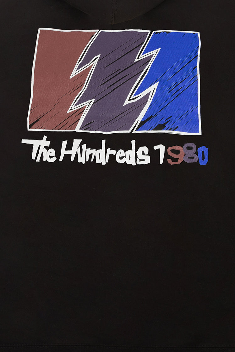 The Hundreds Scribble Wildfire Pullover Hoodie Off-White L