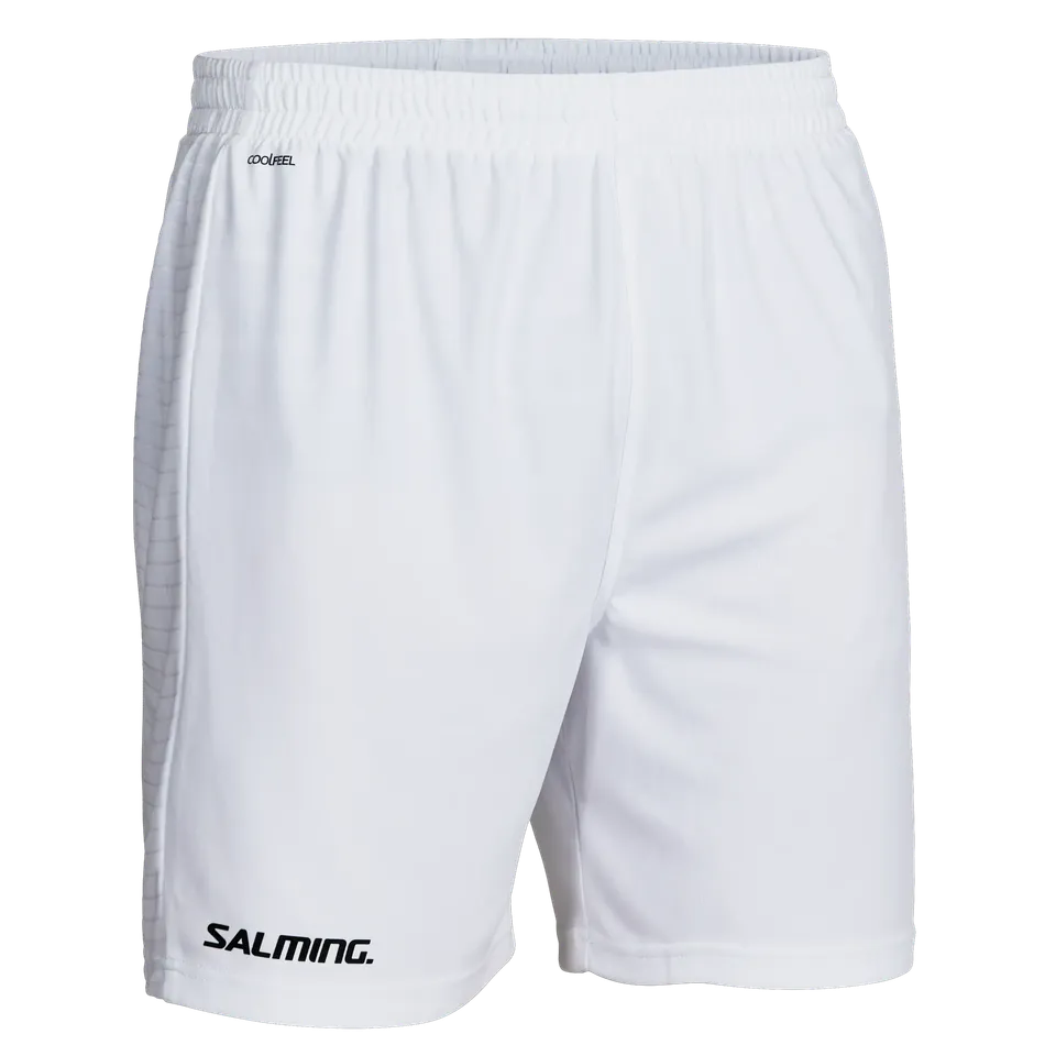 Salming Granite Game Shorts JR Sportshorts 128 Weiß Coolfeel