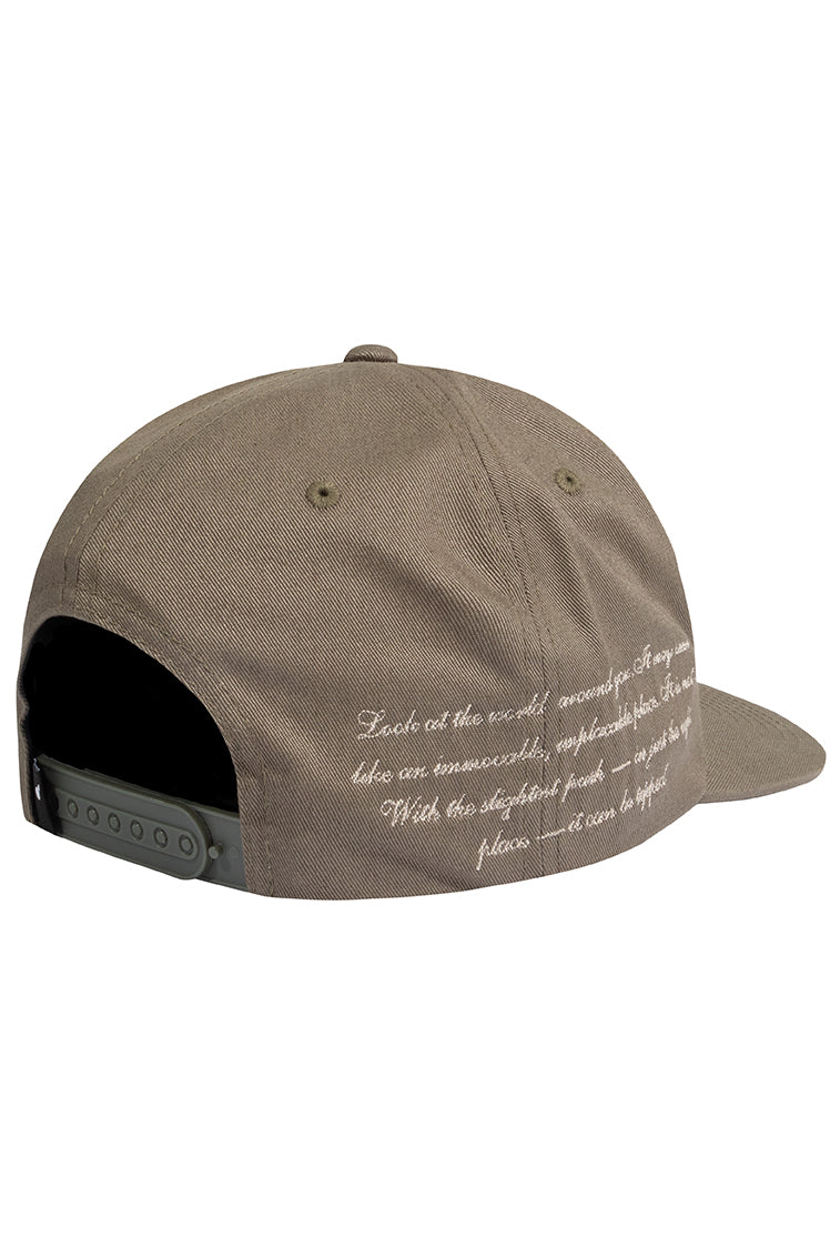 The Hundreds Slight Snapback Cap Oliv One Size