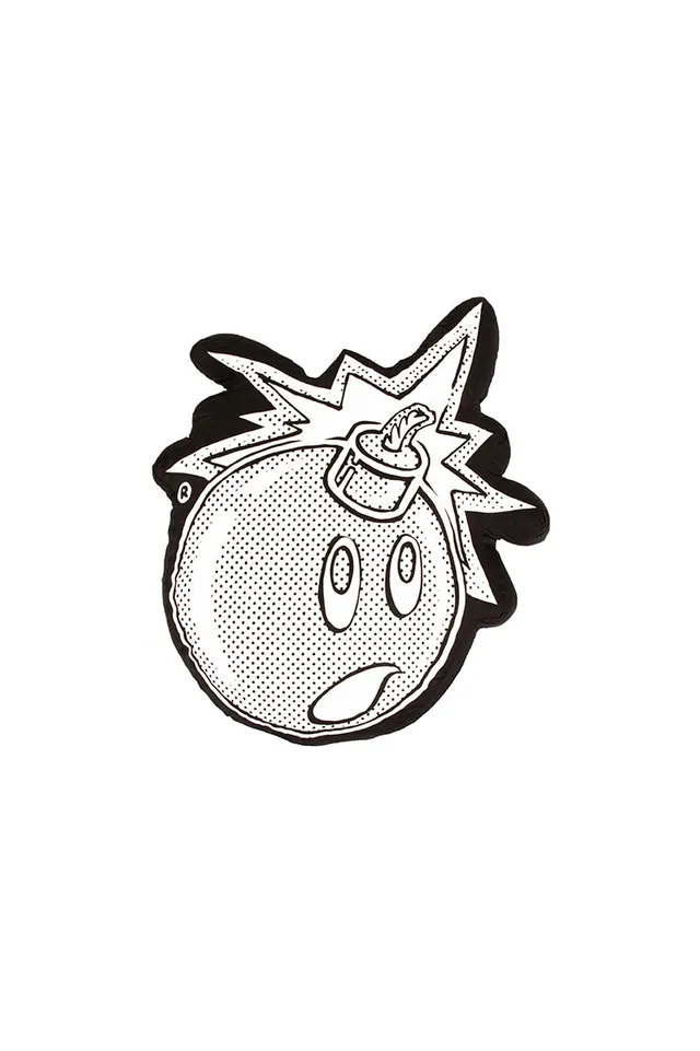 The Hundreds Vides Adam Bomb Kissen schwarz OS