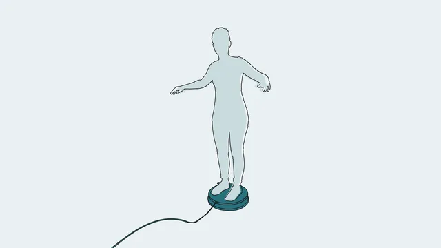 Team Gesundheit MFT Challenge Disc Balance Board Koordination