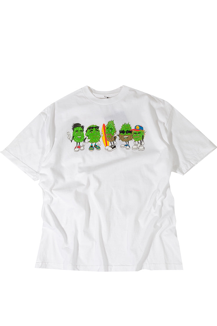 The Hundreds Crazin T-Shirt Herren weiß XL Print
