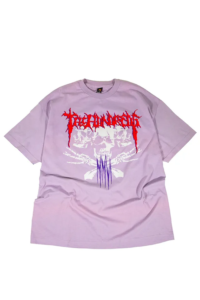 The Hundreds Death T-Shirt Lavendel XXL Metal