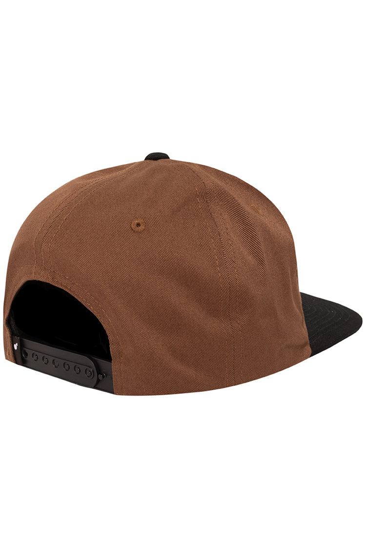 The Hundreds Serif Snapback Cap Braun OS Baumwolle
