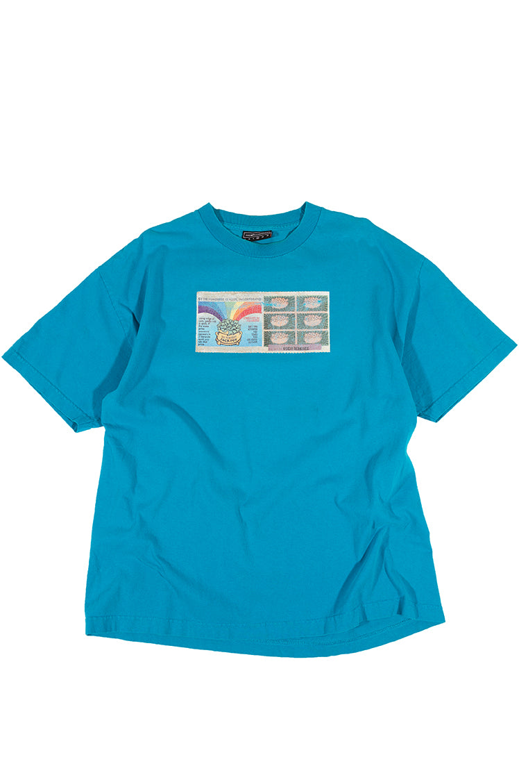 The Hundreds Scratch T-Shirt Cyan XL Vintage
