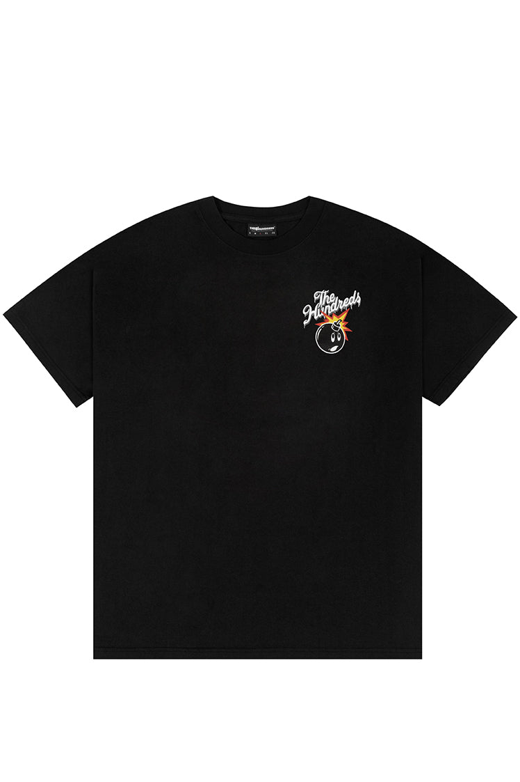 The Hundreds Graphic Tees BBOE T-Shirt Schwarz Oversized