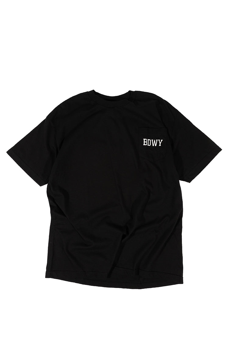 The Hundreds Graphic Tees BDWY Pocket T-Shirt Schwarz XL Print