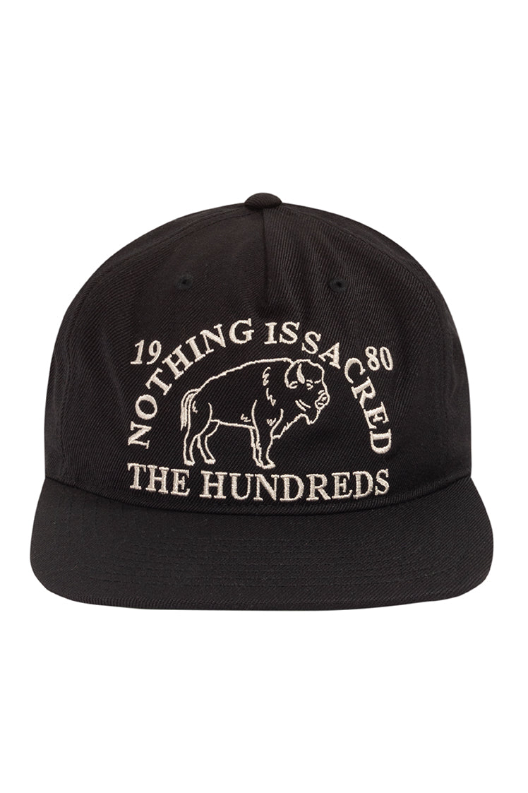 The Hundreds Draft Snapback Cap schwarz OS 5-Panel