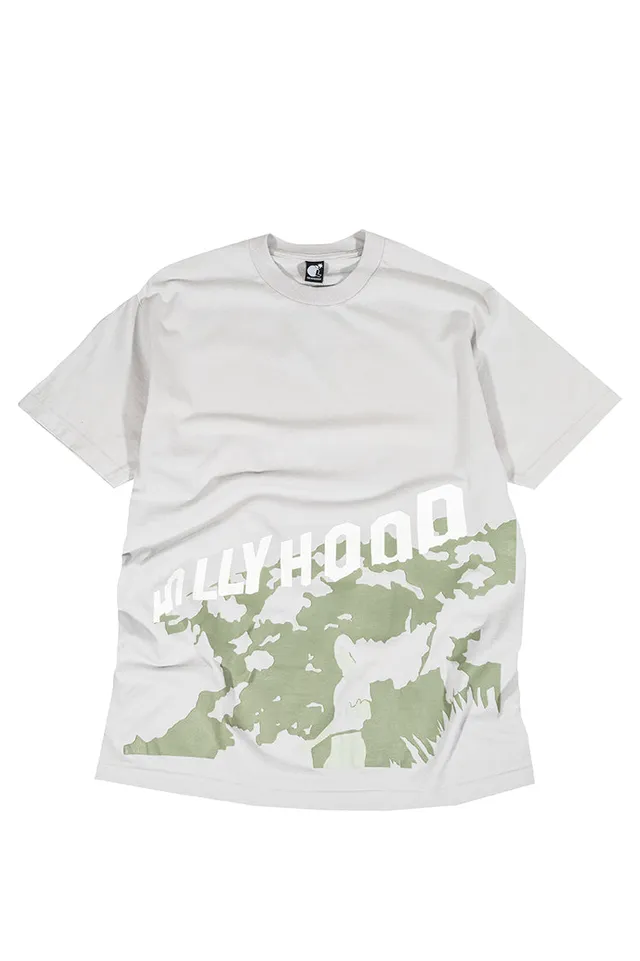 The Hundreds Graphic Tees Hollyhood T-Shirt Cement L Vintage