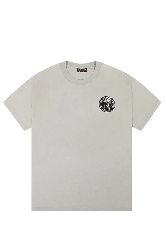 The Hundreds Northern Mystery T-Shirt Hellgrau Oversize Baumwolle