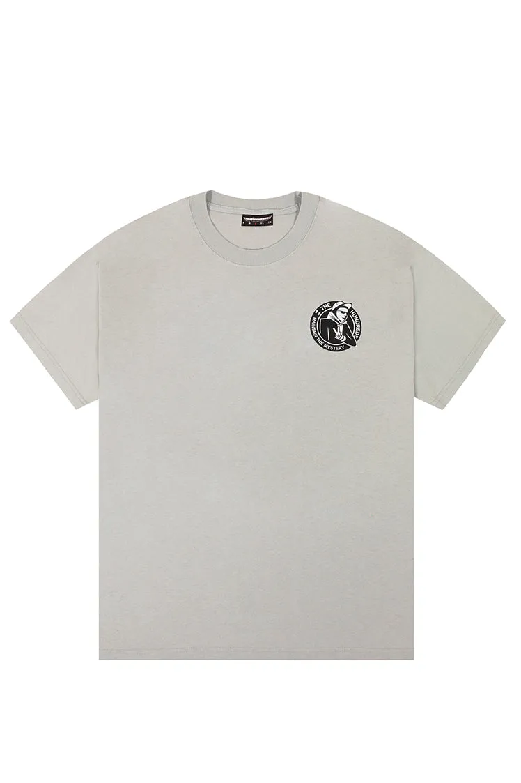 The Hundreds Northern Mystery T-Shirt Hellgrau Oversize Baumwolle