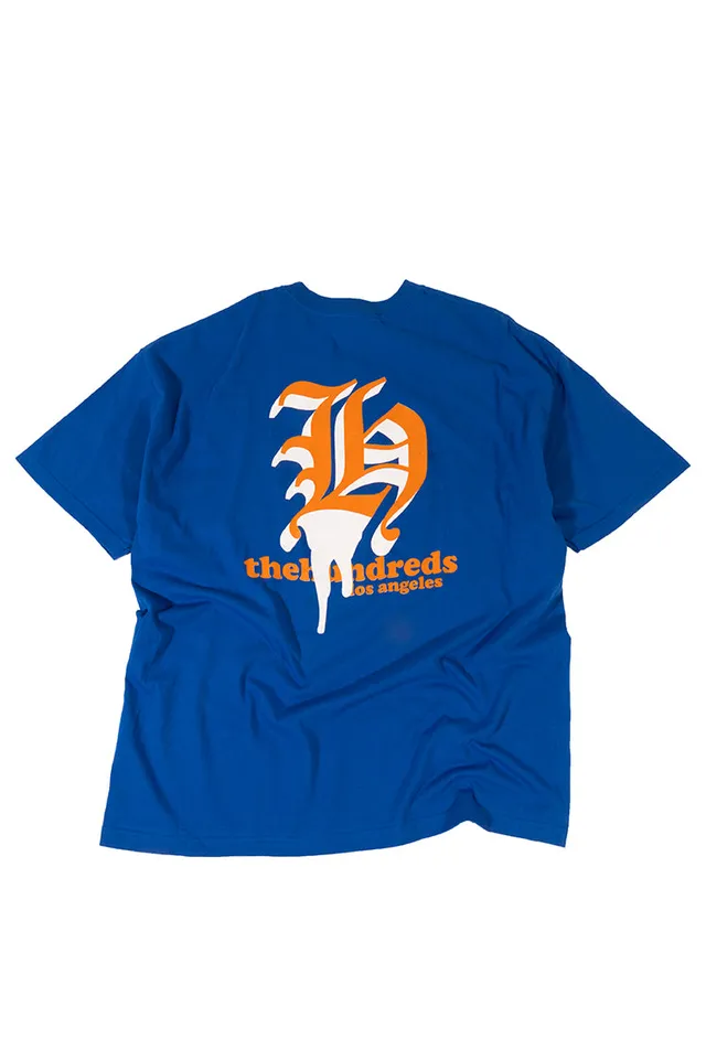 The Hundreds Drips T-Shirt Blau 2XL Vintage