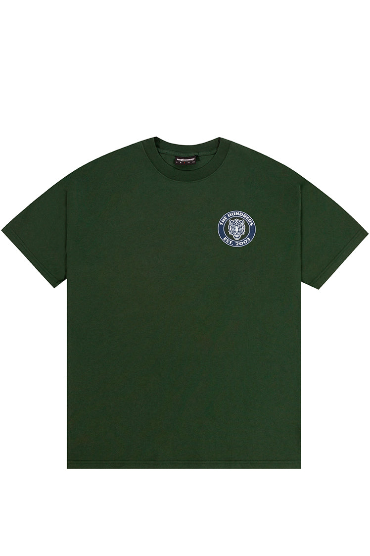 The Hundreds Battle Cat T-Shirt Forest Green L Baumwolle