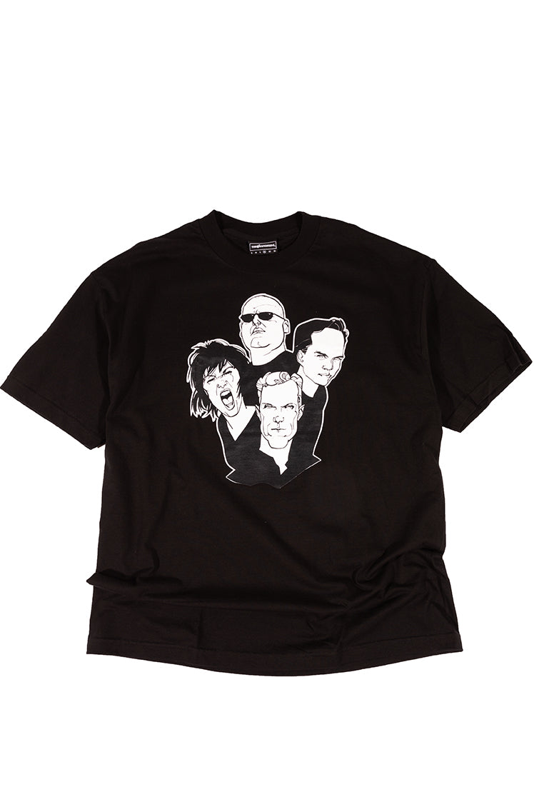 The Hundreds The Pixies T-Shirt schwarz XL Print