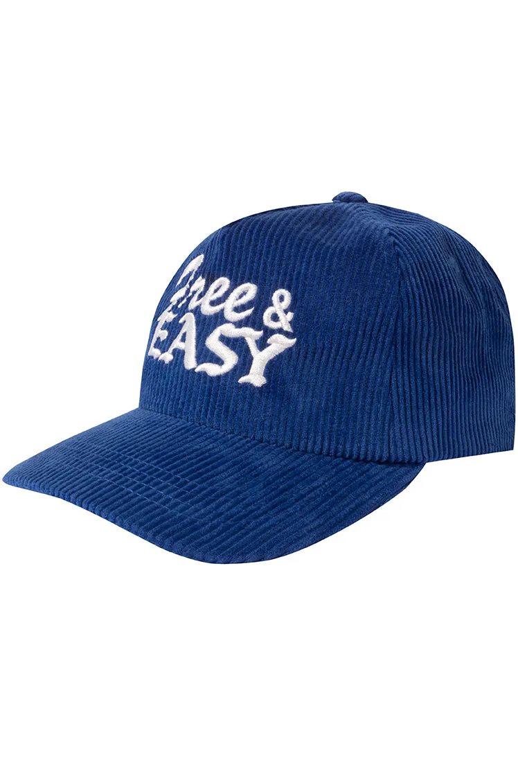 The Hundreds Headwear Don't Trip Snapback Cap Royal Blue OS