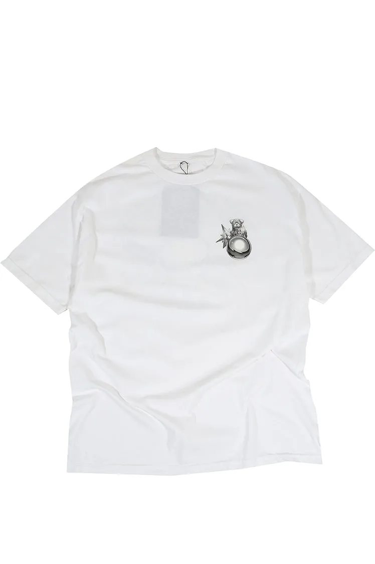 The Hundreds Chrome Wally T-Shirt weiß XL Baumwolle