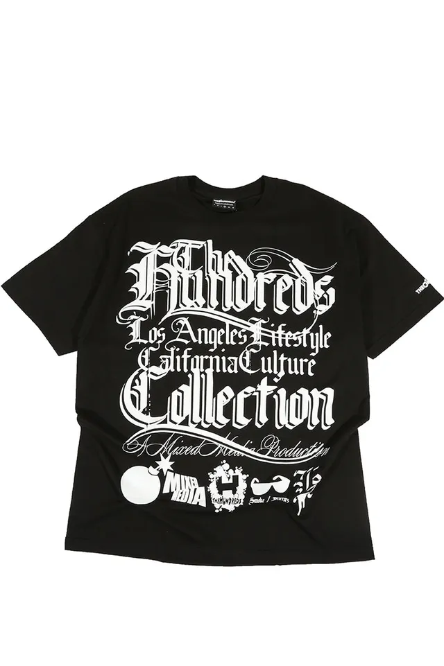 The Hundreds Nine T-Shirt Schwarz XL Vintage
