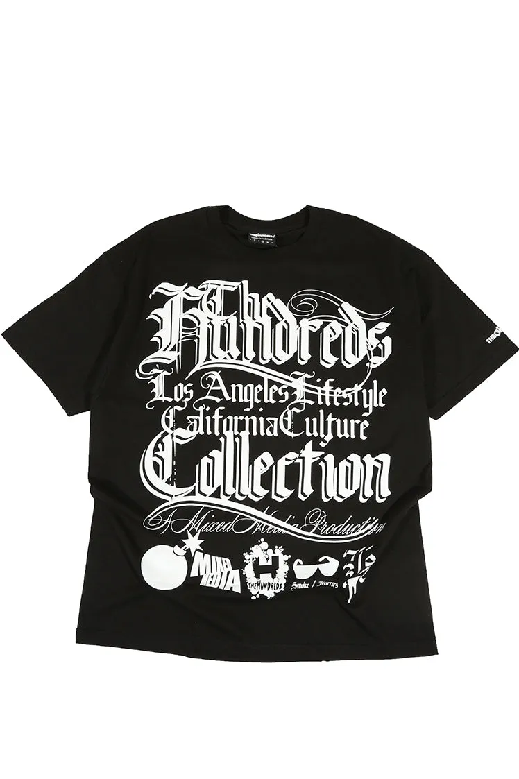 The Hundreds Nine T-Shirt Schwarz XL Vintage
