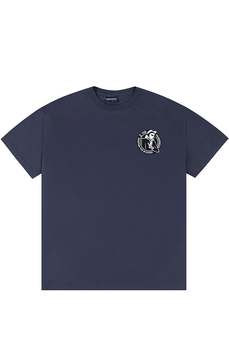 The Hundreds Northern Mystery T-Shirt Hellgrau Oversize Baumwolle