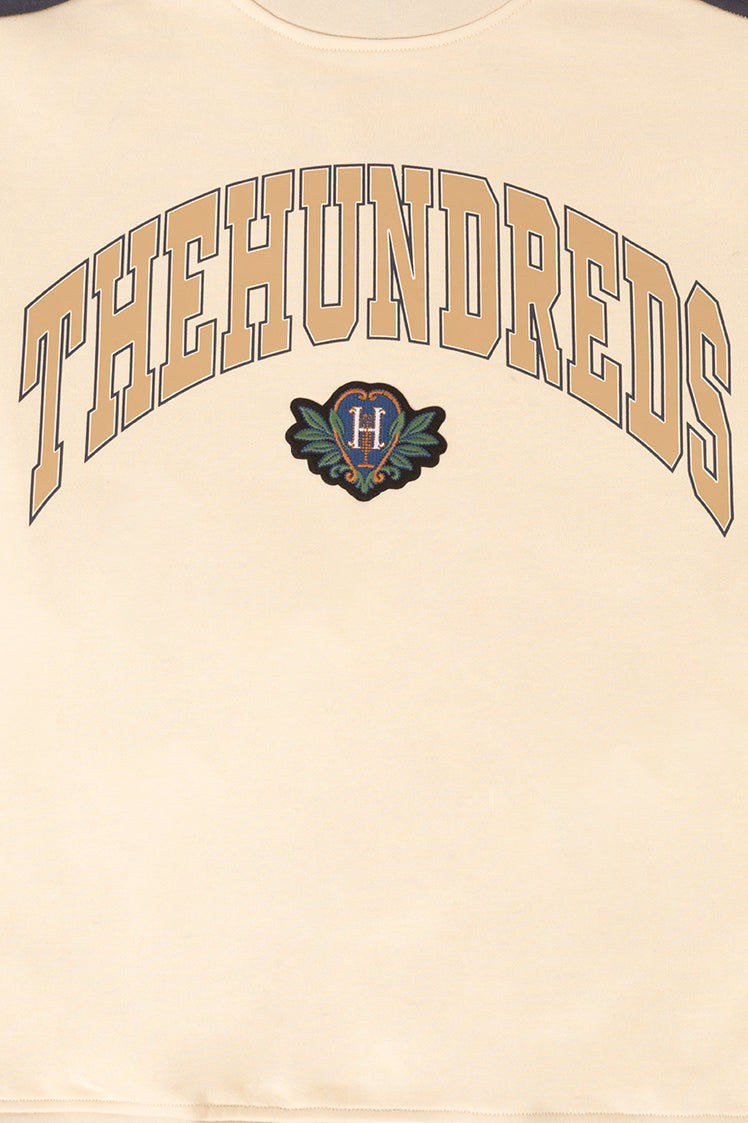 The Hundreds Ivy Crewneck Sweatshirt Off-White L Baumwolle