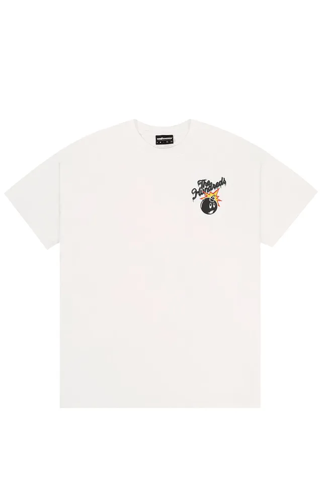 The Hundreds BBOE T-Shirt Oversize Baumwolle Weiß M
