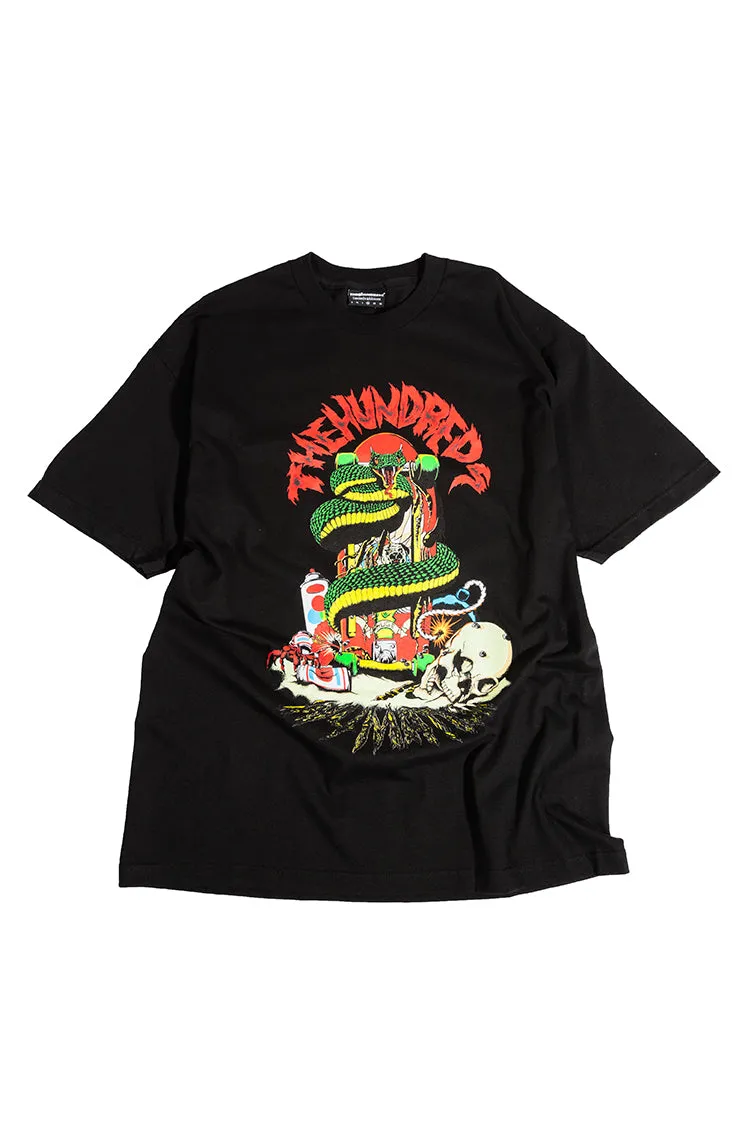 The Hundreds Beach Death T-Shirt Schwarz XL