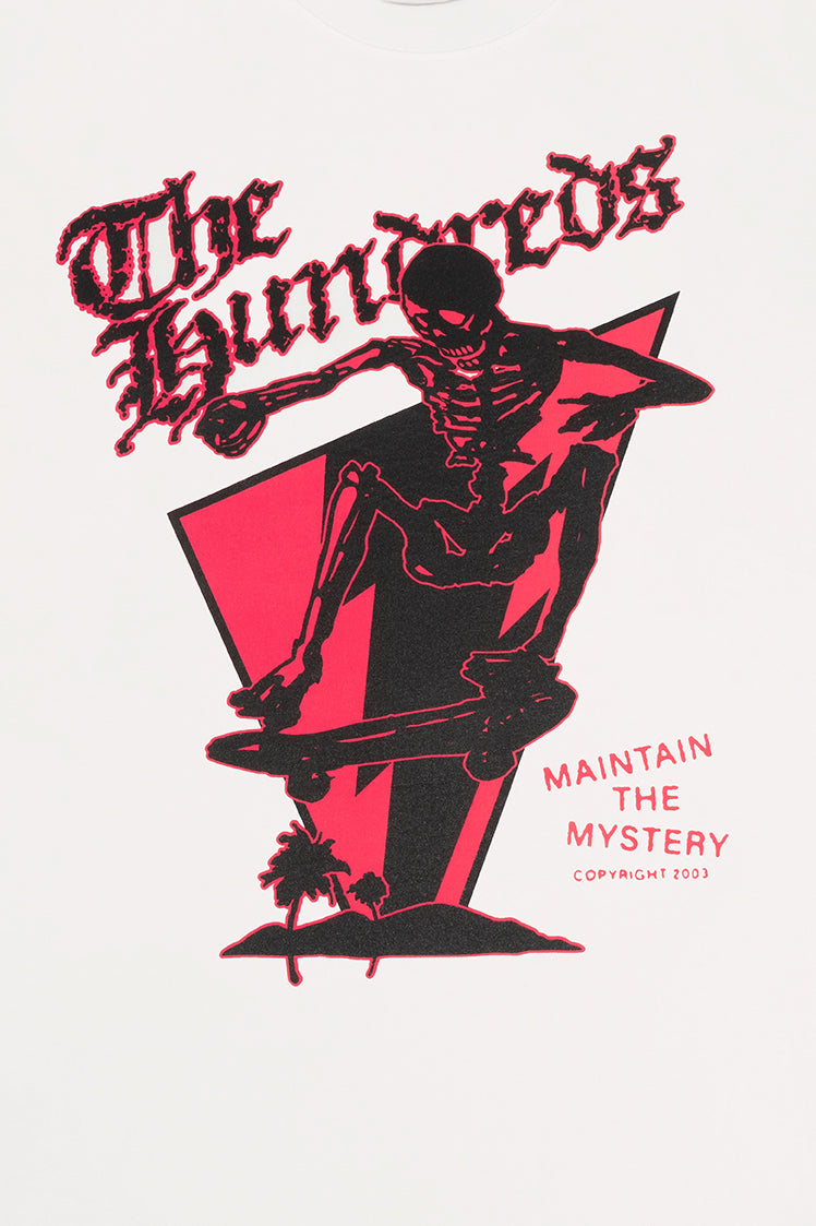 The Hundreds Skull Mountain T-Shirt Weiß S-XXL
