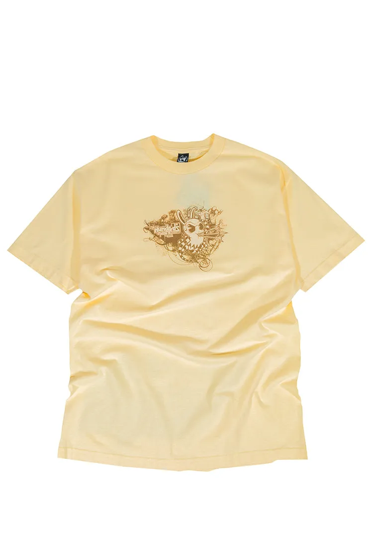 The Hundreds Craola T-Shirt Banana Gelb mit Grafik