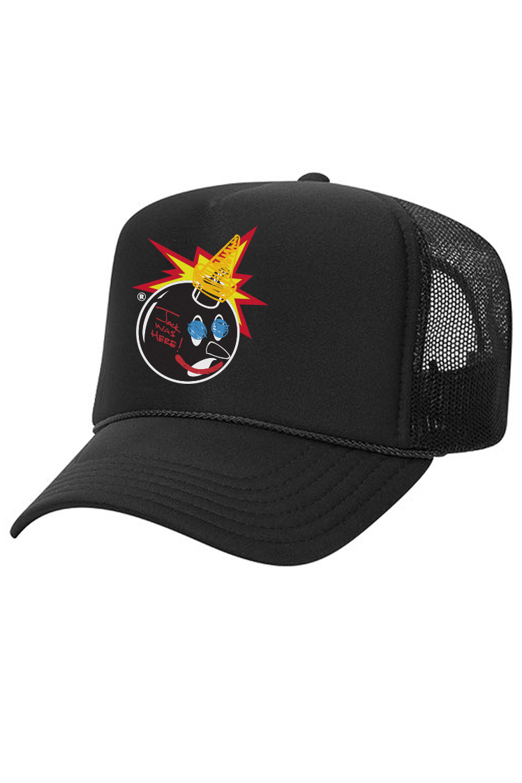 The Hundreds Jack Was Here Adam Snapback Schwarz OS Polyester