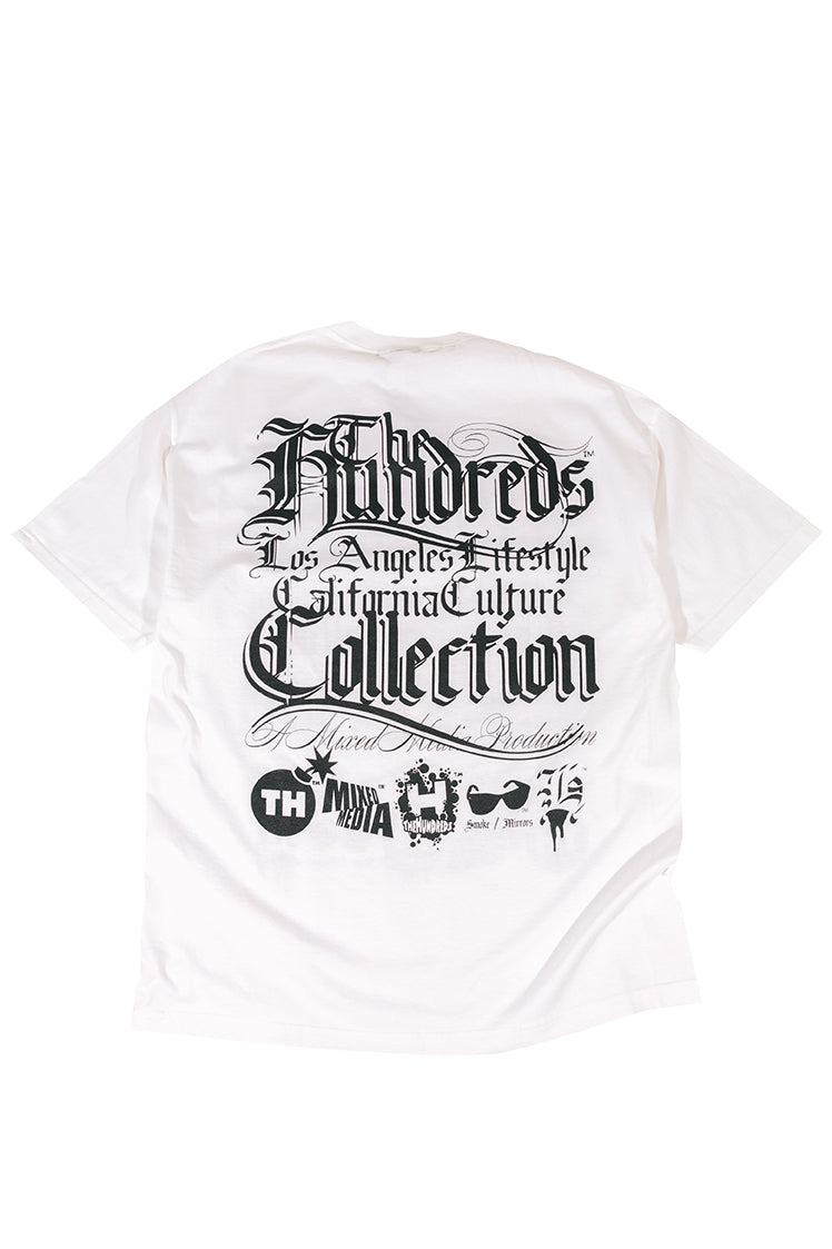 The Hundreds Graphic Tees Nine T-Shirt weiß XL vintage