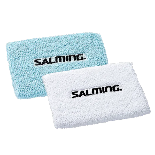 Salming Wristband Mid 2.0 Schweißband 2-Pack weiß
