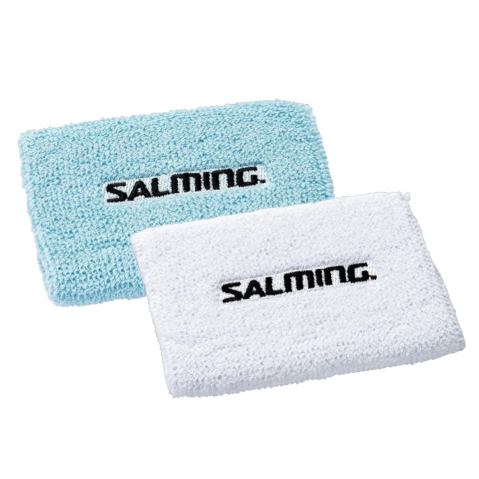 Salming Wristband Mid 2.0 Schweißband 2-Pack weiß