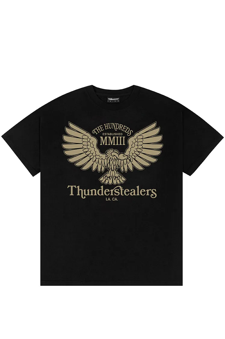 The Hundreds Thunder Cycle T-Shirt Baumwolle Schwarz